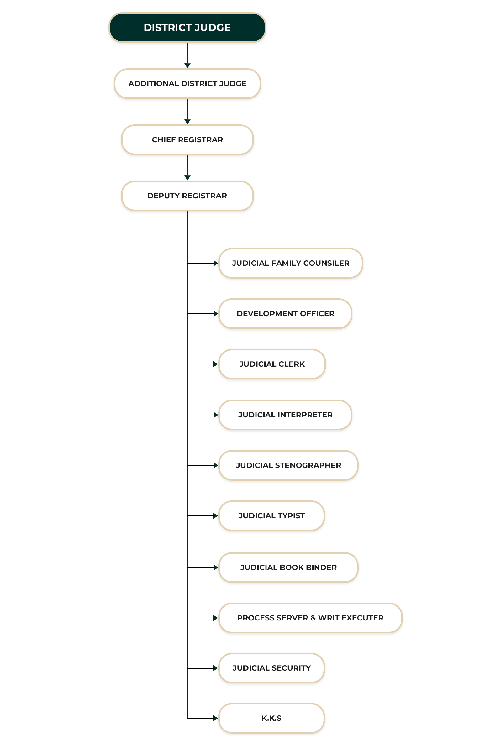 District Court Teldeniya ORGANIZATIONAL STRUCTURE